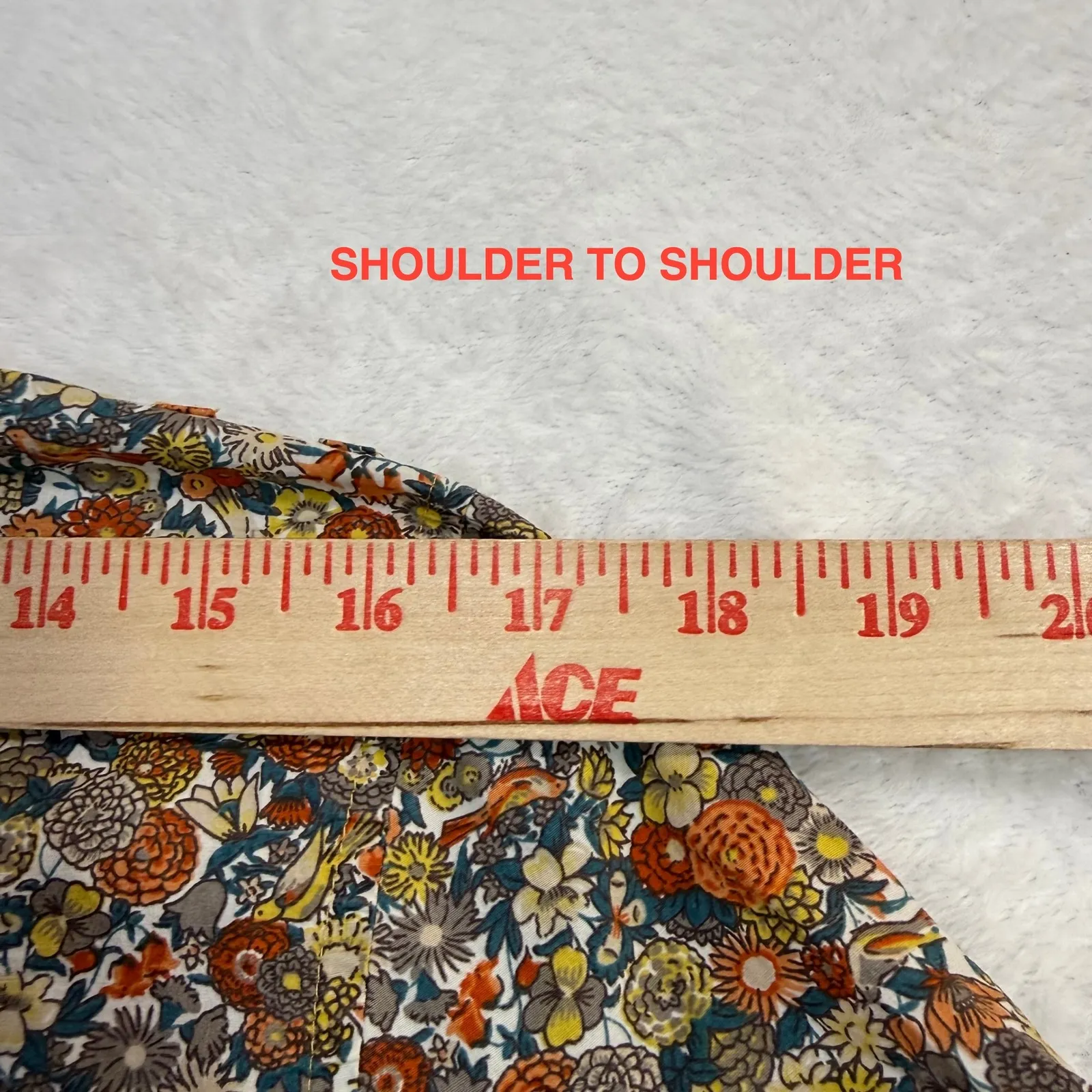 Downeast S Buttoned Floral Top Retro Cottagecore Fall Boho Teacher Twee 70s Soft - Image 10