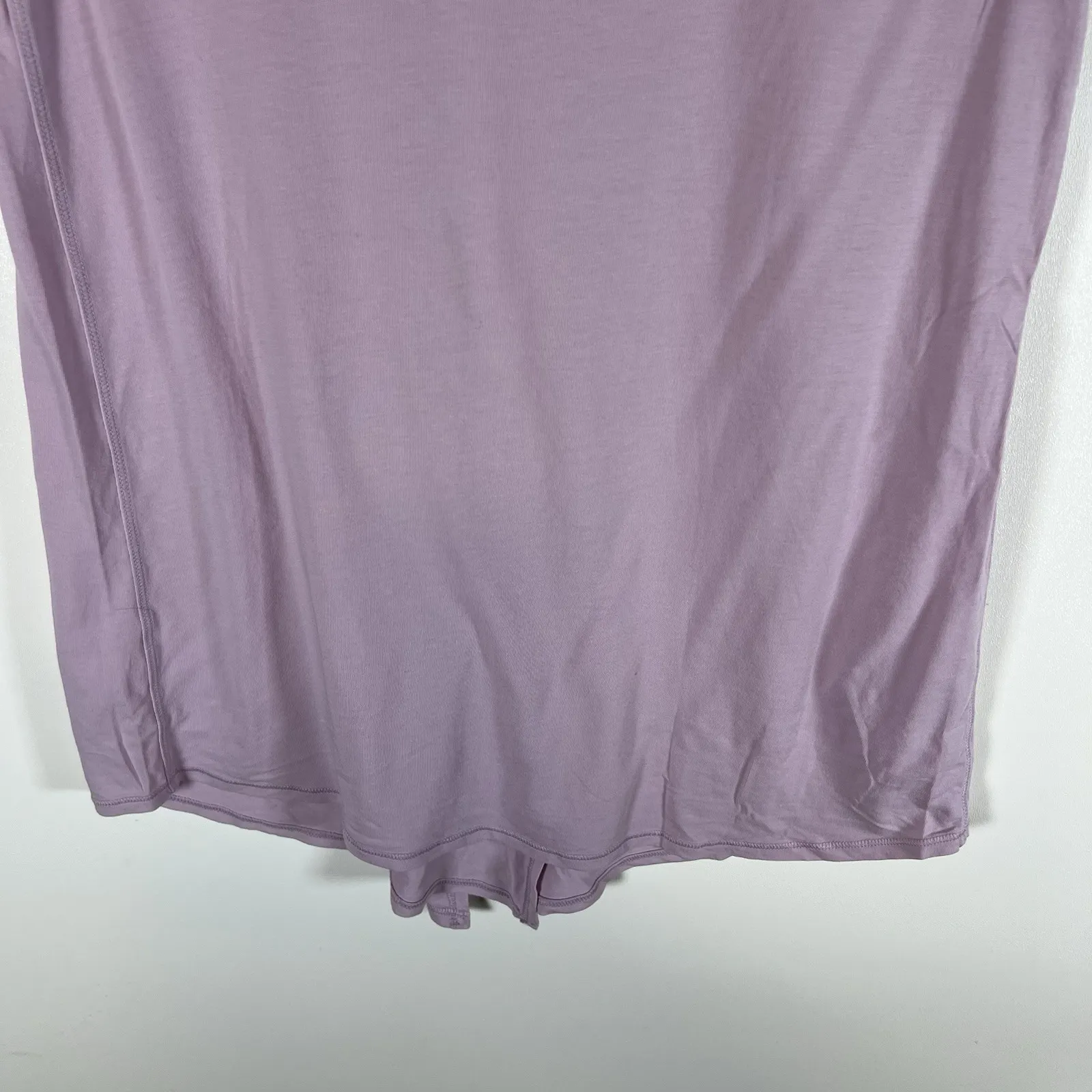 Lululemon Knot A Problem Tee Purple V-Neck Split Front‎ T-Shirt Size Small - Image 6