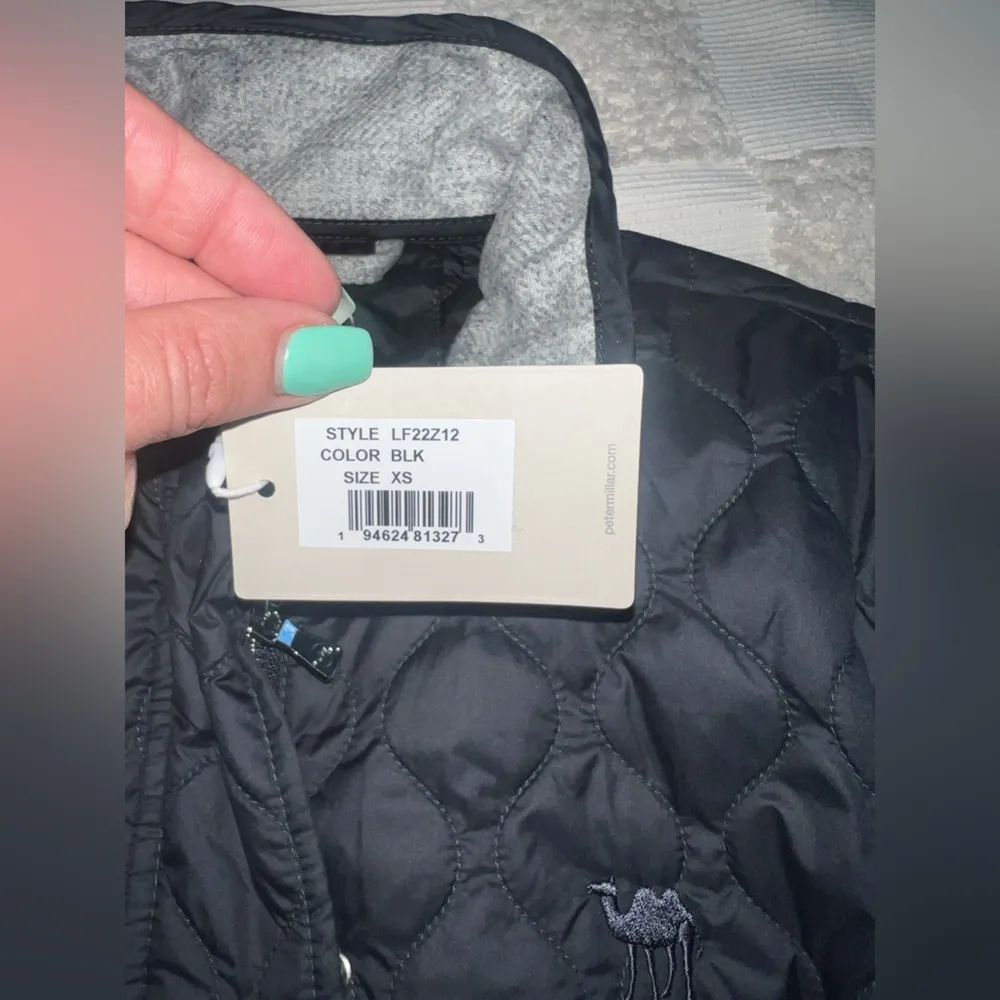 NWT Peter Millar Blakely Jacket ladies’ quilted travel jacket in black size XS - Image 4