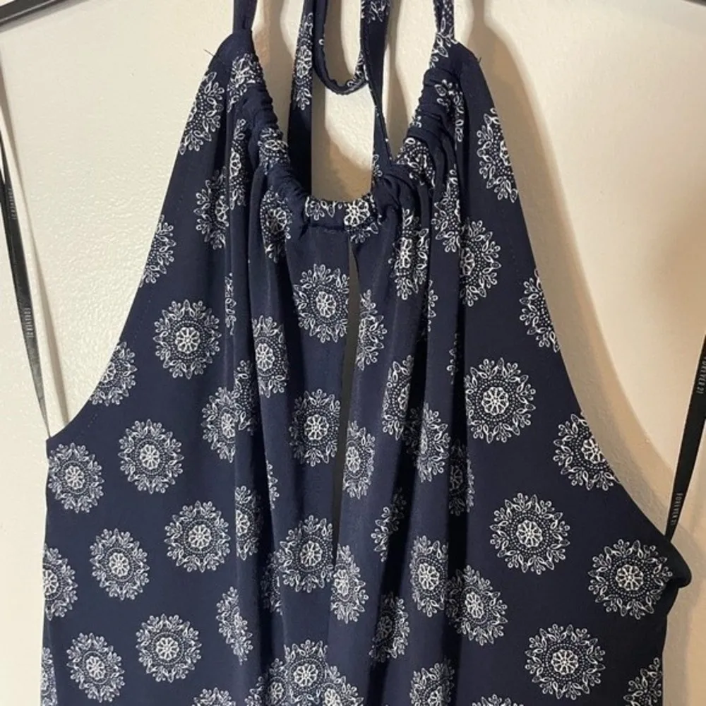 NWT Forever 21 Stretchy Halter Pants Suit Size Large - Image 2