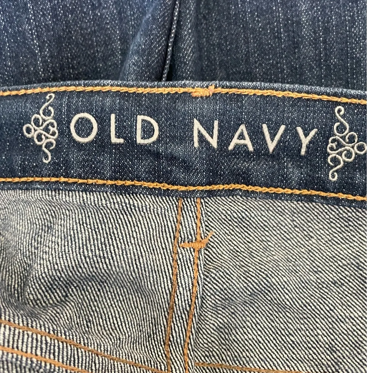 Old‎ Navy Jeans Women Flared Leg Casual Size 18 Blue Denim Durable Minimalistic - Image 2