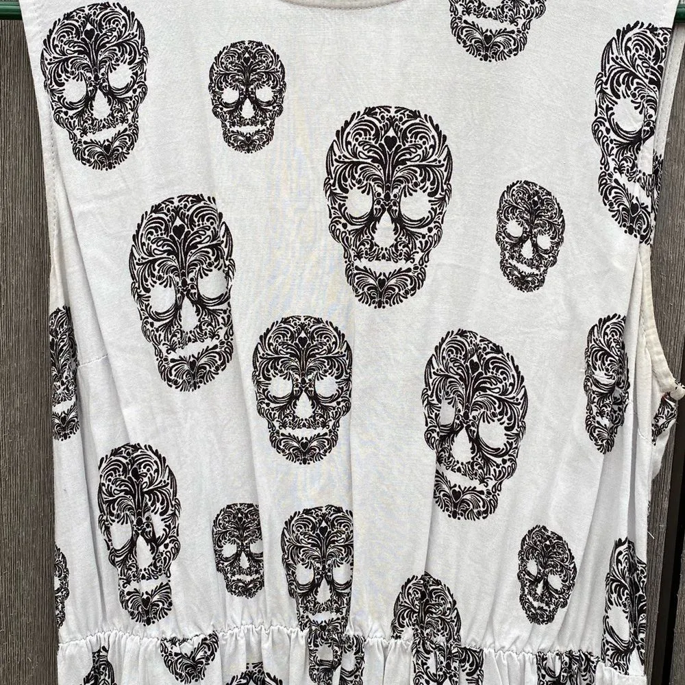 Divided‎ H&M Skeletons Dress - Image 4