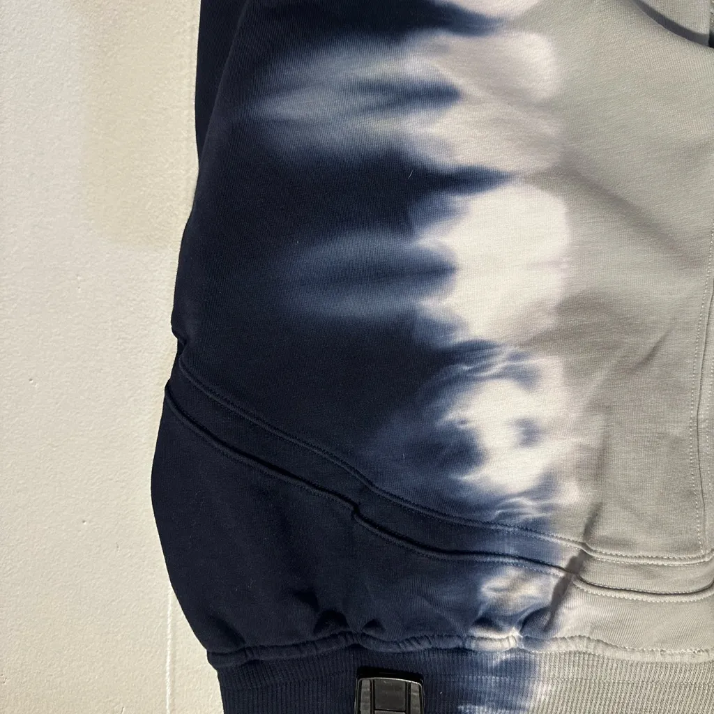 Lululemon sweatpants tie dye blue grey white size 6 - Image 7