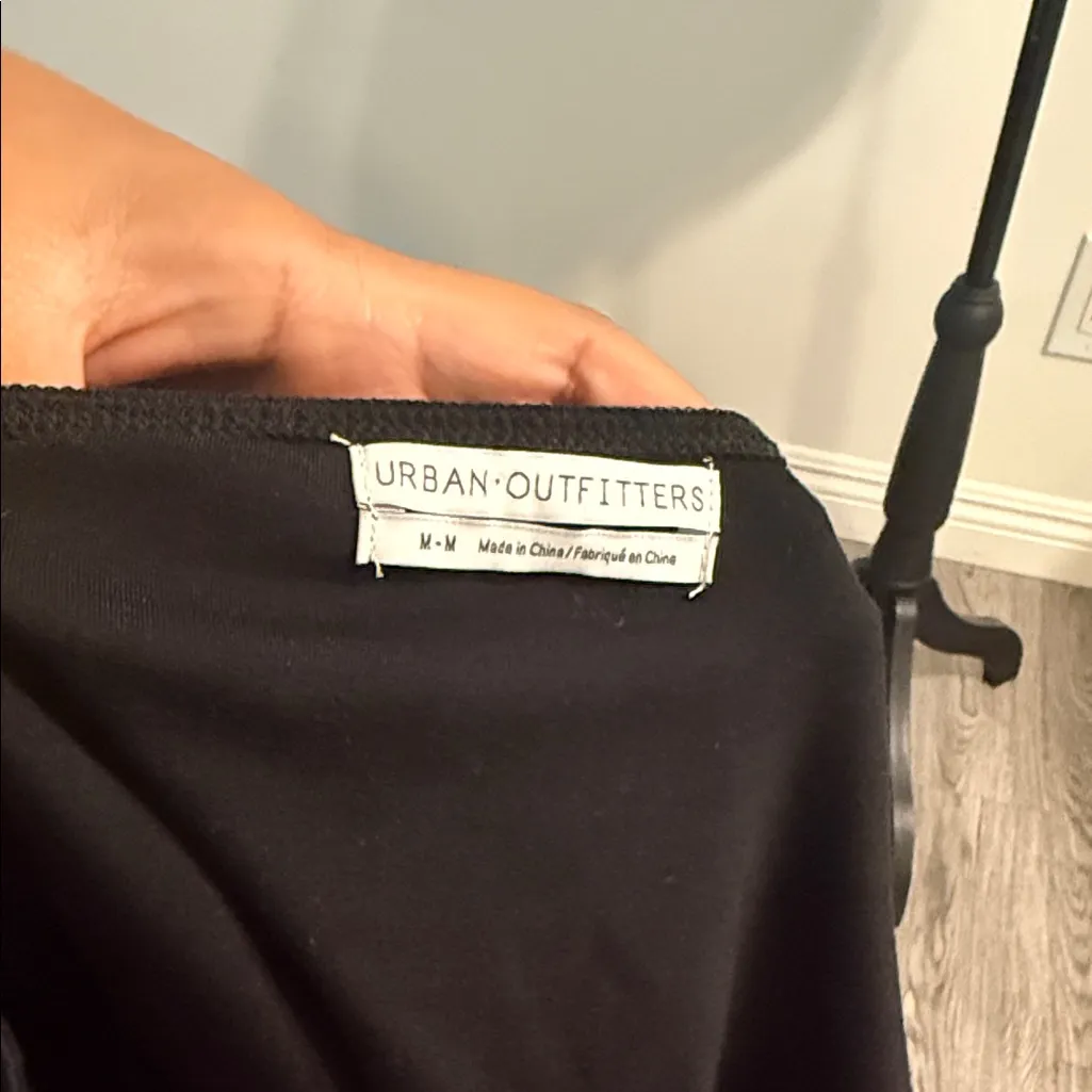 Urban Outfitters Black Ruched Blouse - Image 4