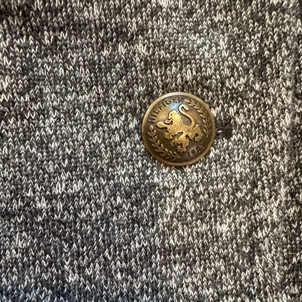 Tommy Hilfiger Tweed Military-Style Jacket | Size M - Image 4