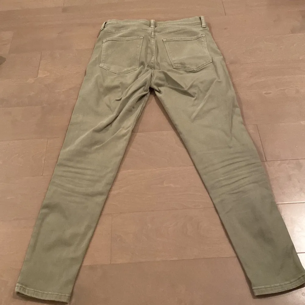 COPY - NWOT Banana Republic sage green skinny high rise stretchy pants size 27 - Image 2