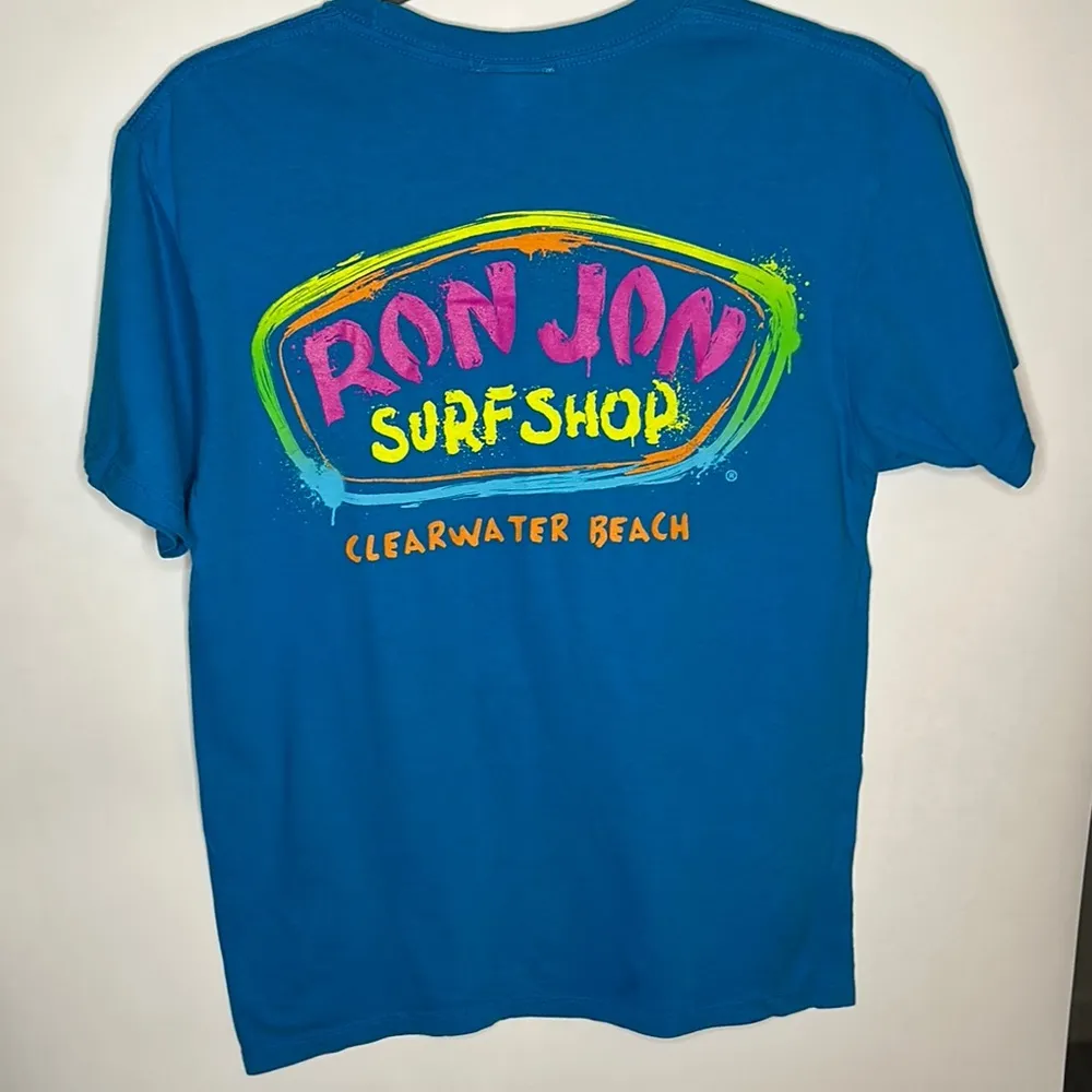 Ron Jon Surf Shop Vibrant Blue Tee - Image 4