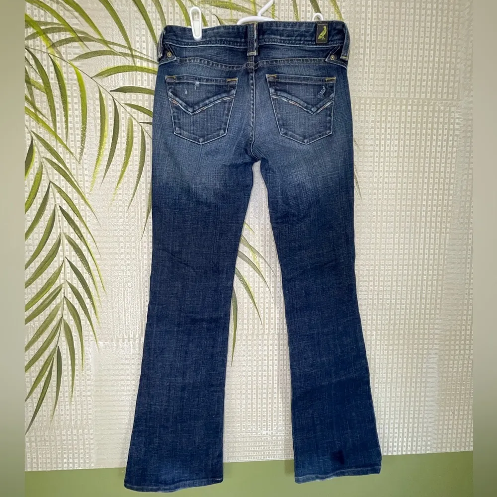 Kasil The Denim Garden by David Lim Wide Leg jeans Size 26 Blue - Image 6