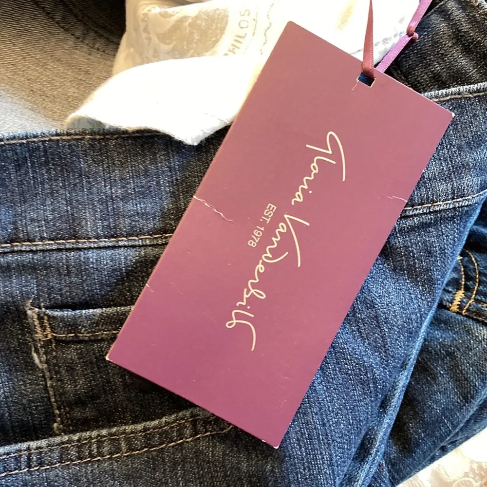 NWT Gloria Vanderbilt size 12 Amanda Blue jeans Classic Fit Tapered - Image 14