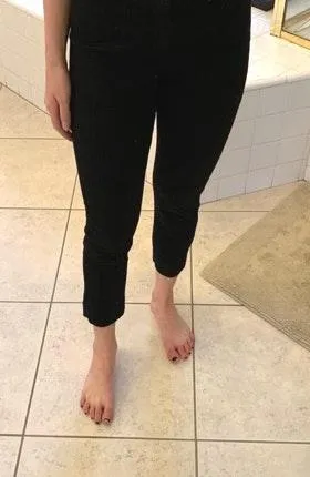 flying monkey Mid Rise Black Jeans - Image 2