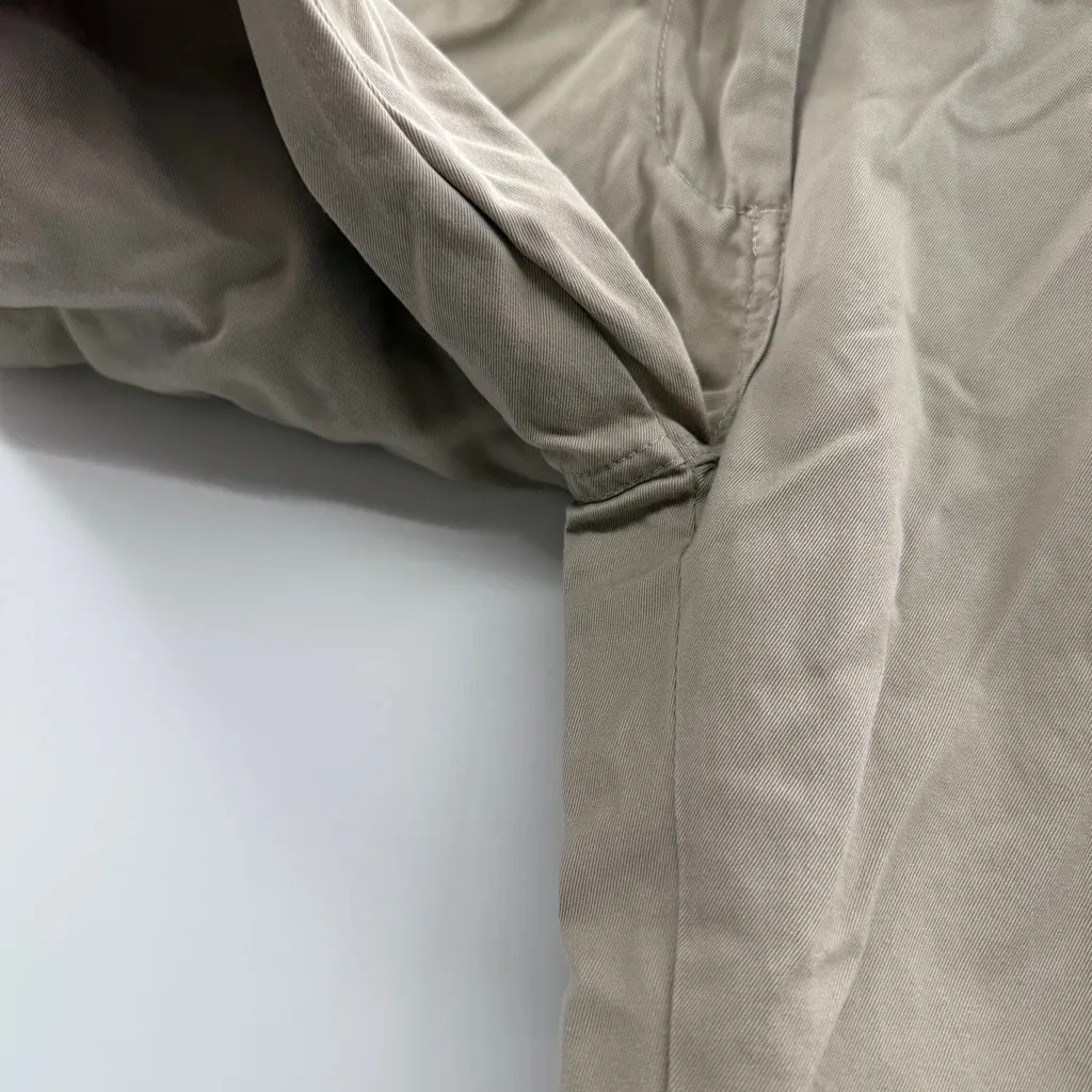 Boden Mid Rise Tie Waist Khaki Skinny Leg Ankle Pants Sz‎ 2 Tan - Image 5