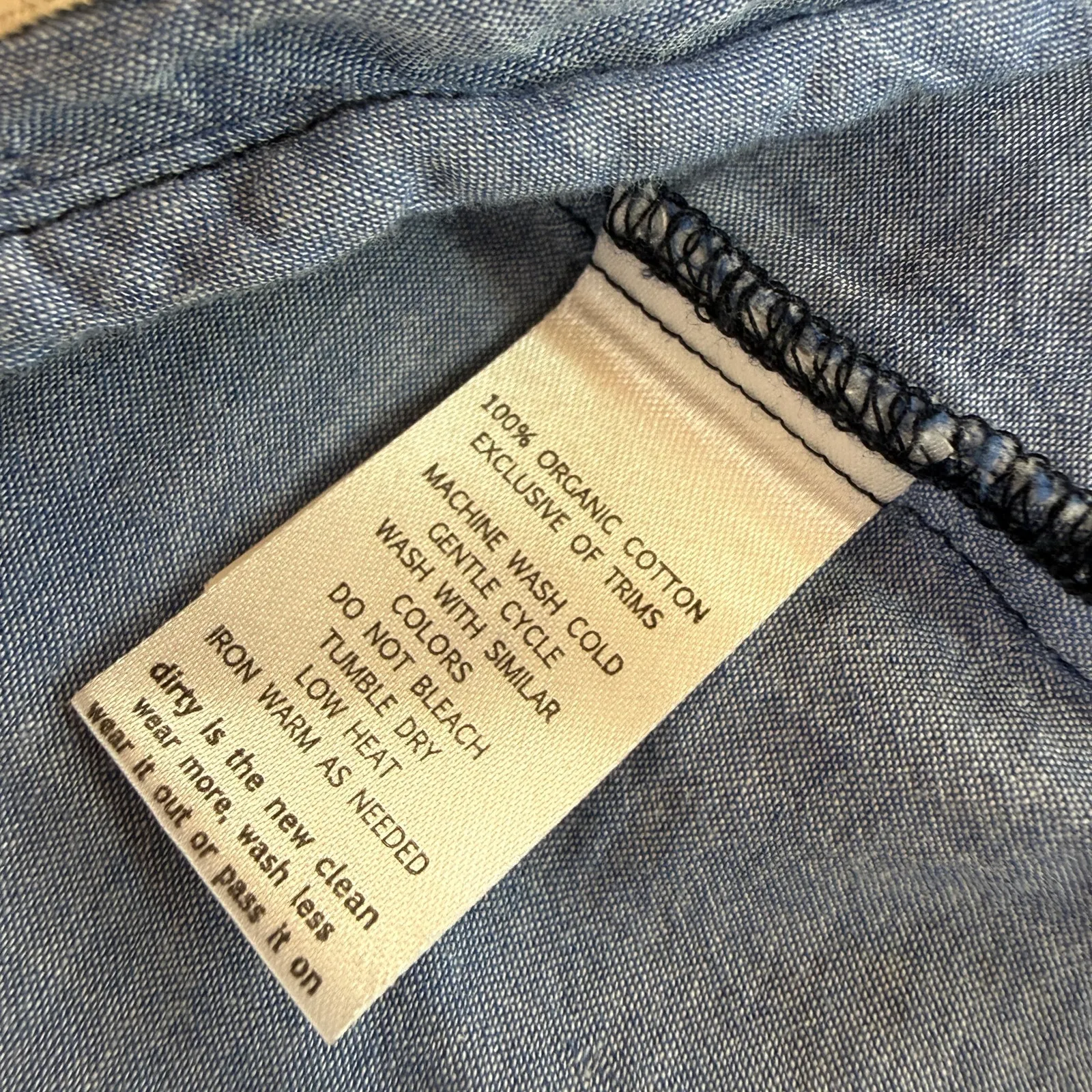 Toad&Co Women's Blue Airprush Popover Tank Sleeveless Shirt Size XL - Image 8