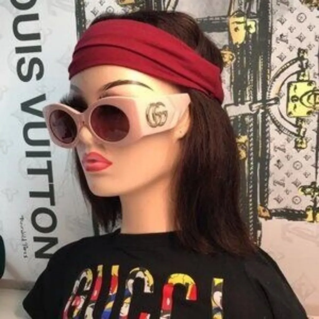 New ✨ Authentic Gucci GG0810S 003 Pink Oversized Sunglasses ✨ - Image 13