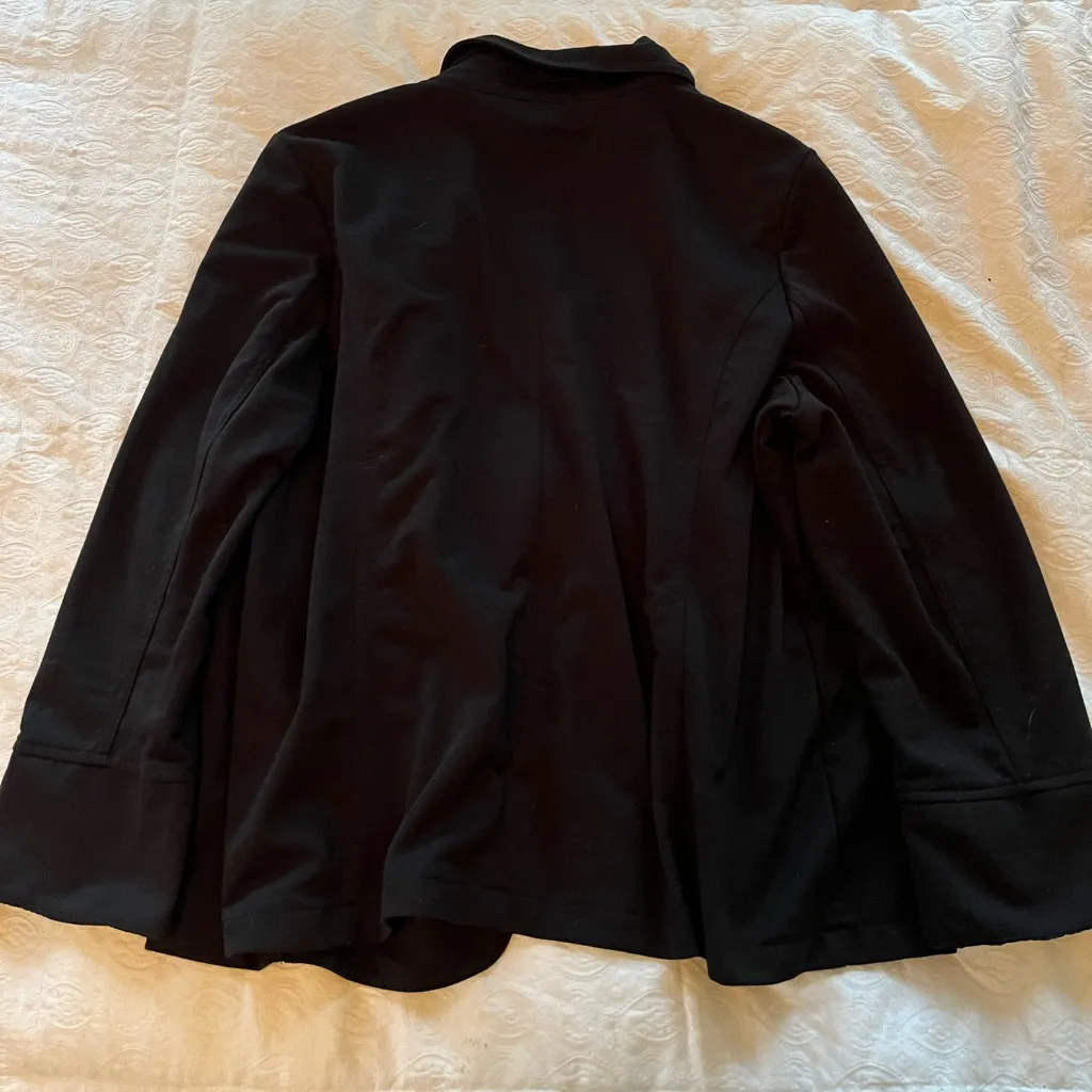 Women’s Cavalini Black Blazer with Silver Accents size 1x - Image 8