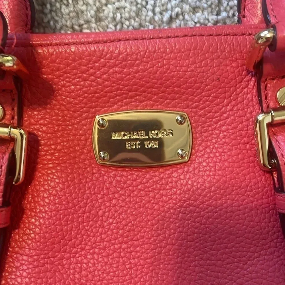 Michael Kors Bedford bowling satchel salmon pink - Image 2