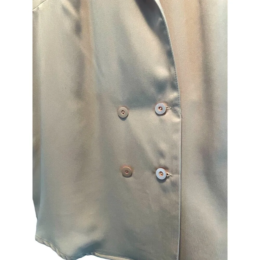 Urban Outfitters Rose Pink Double Breasted Shirt Jacket size Small - Image 5