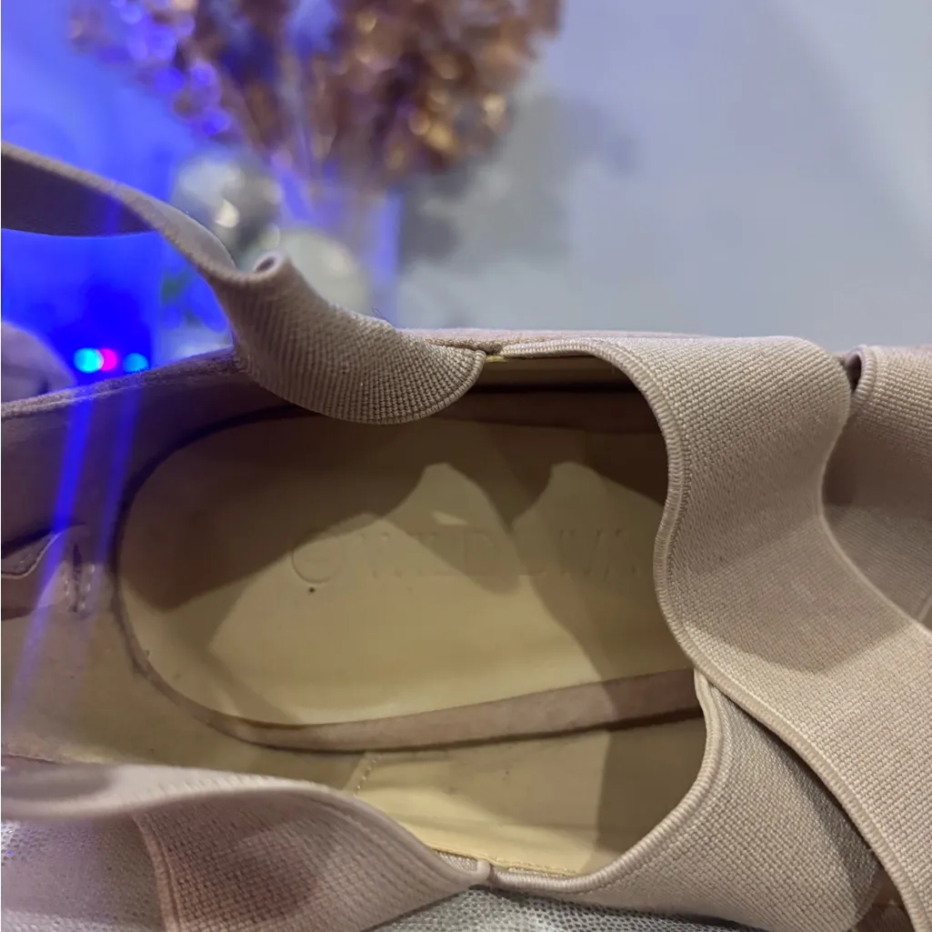 Wild Diva Nude/Blush Pointed-Toe Heels – Size 6 - Image 8