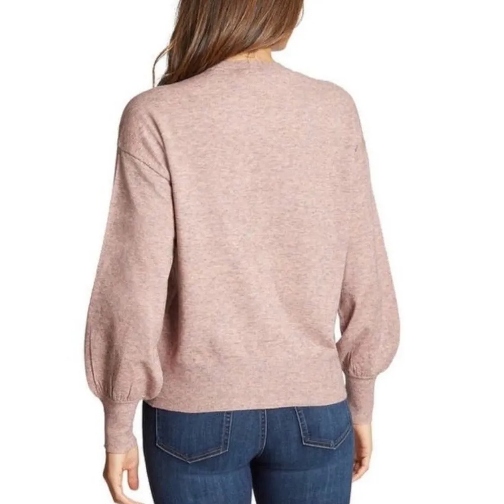 Ella Moss Scalloped Collar Sweater Small - Image 2