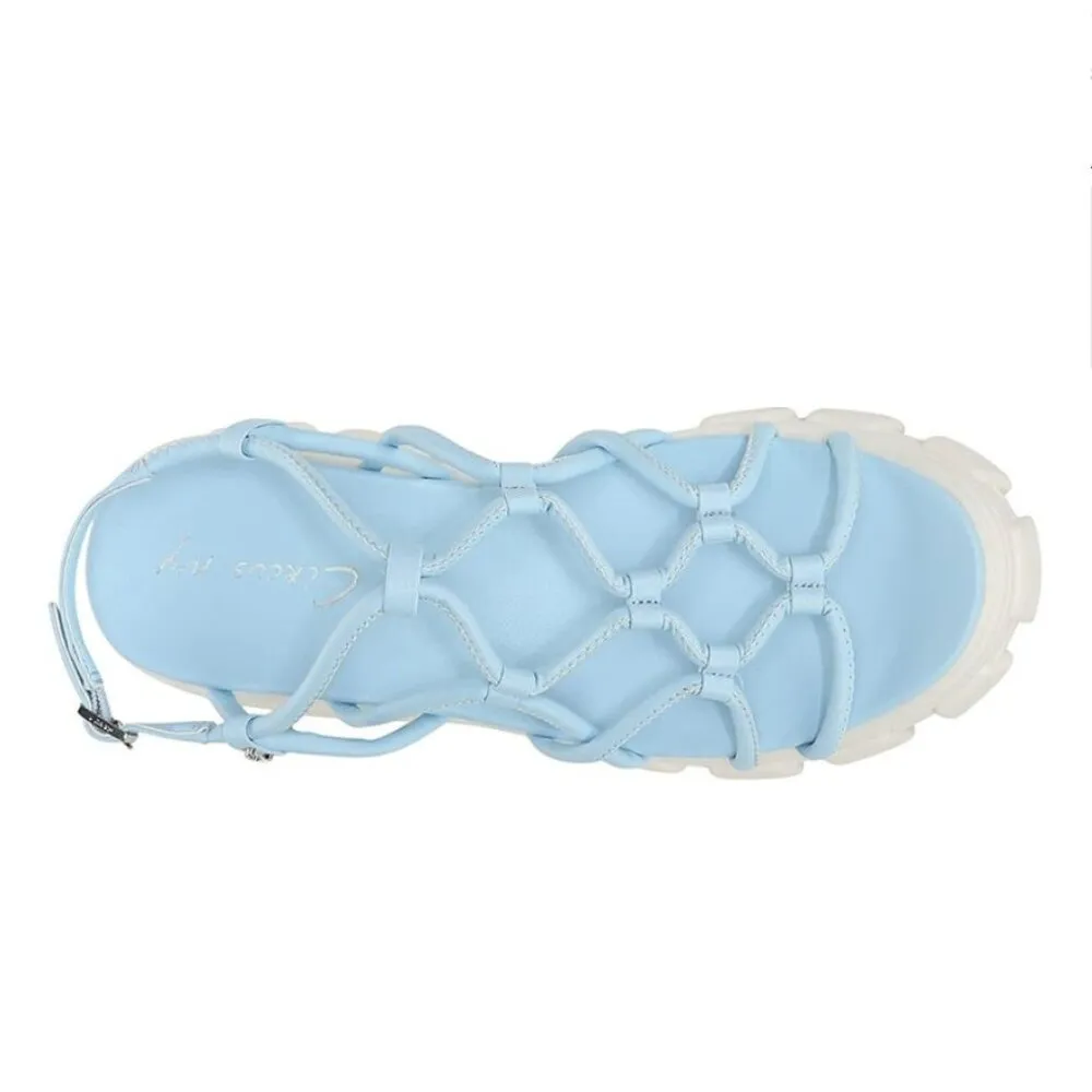 NEW Circus by Sam Edelman Greyson Platform Sandals in Poolside - Image 2