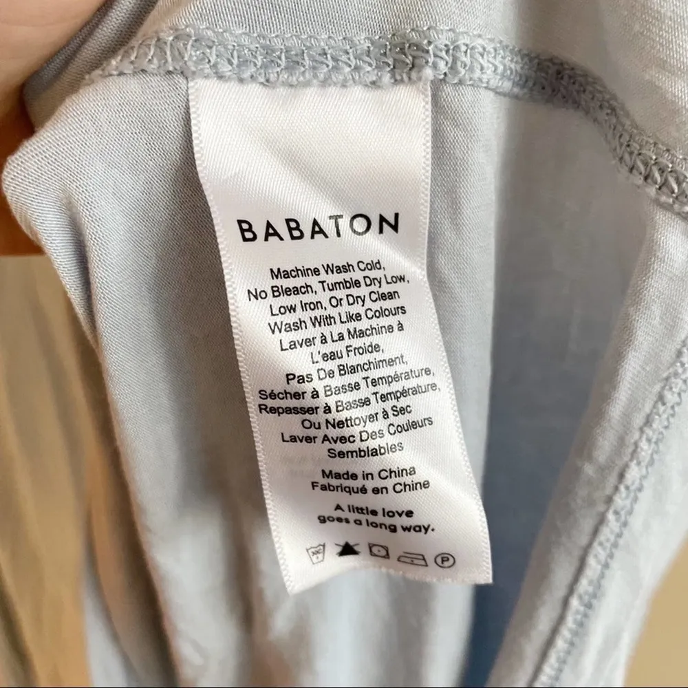 Aritzia Babaton Blue Lonny T-Shirt - Image 10