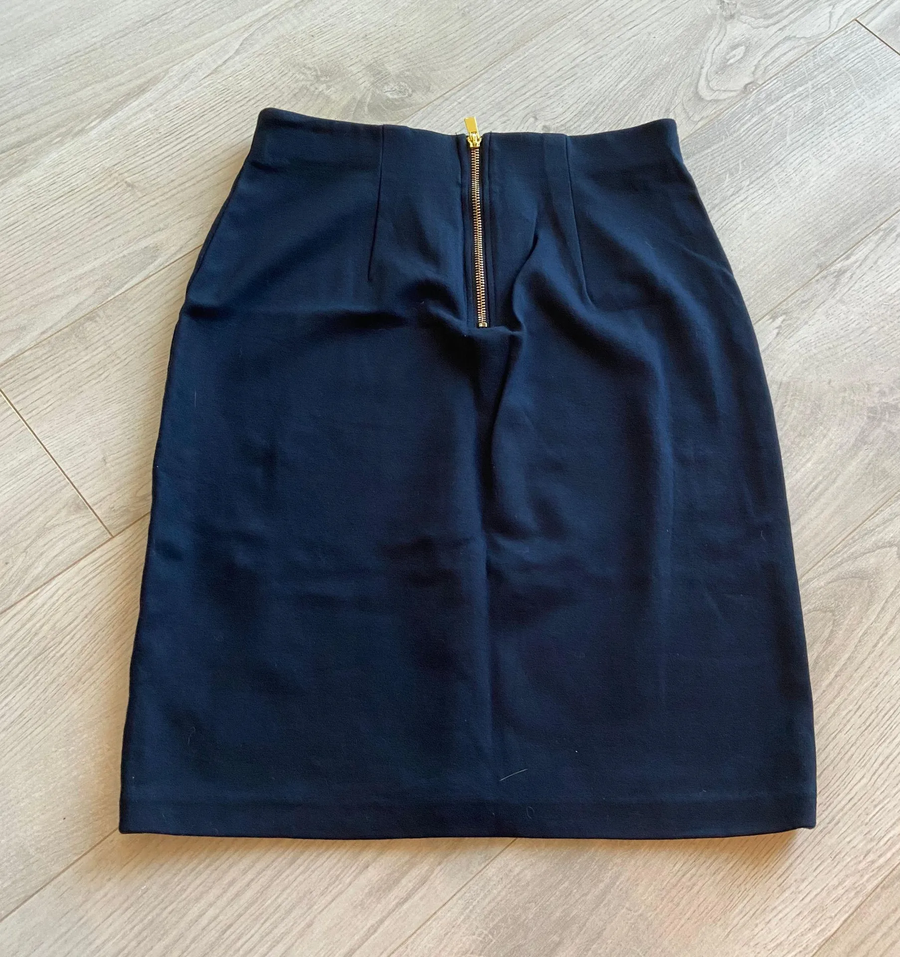 Philosophy Dark Blue Professional Work Skirt - Image 2