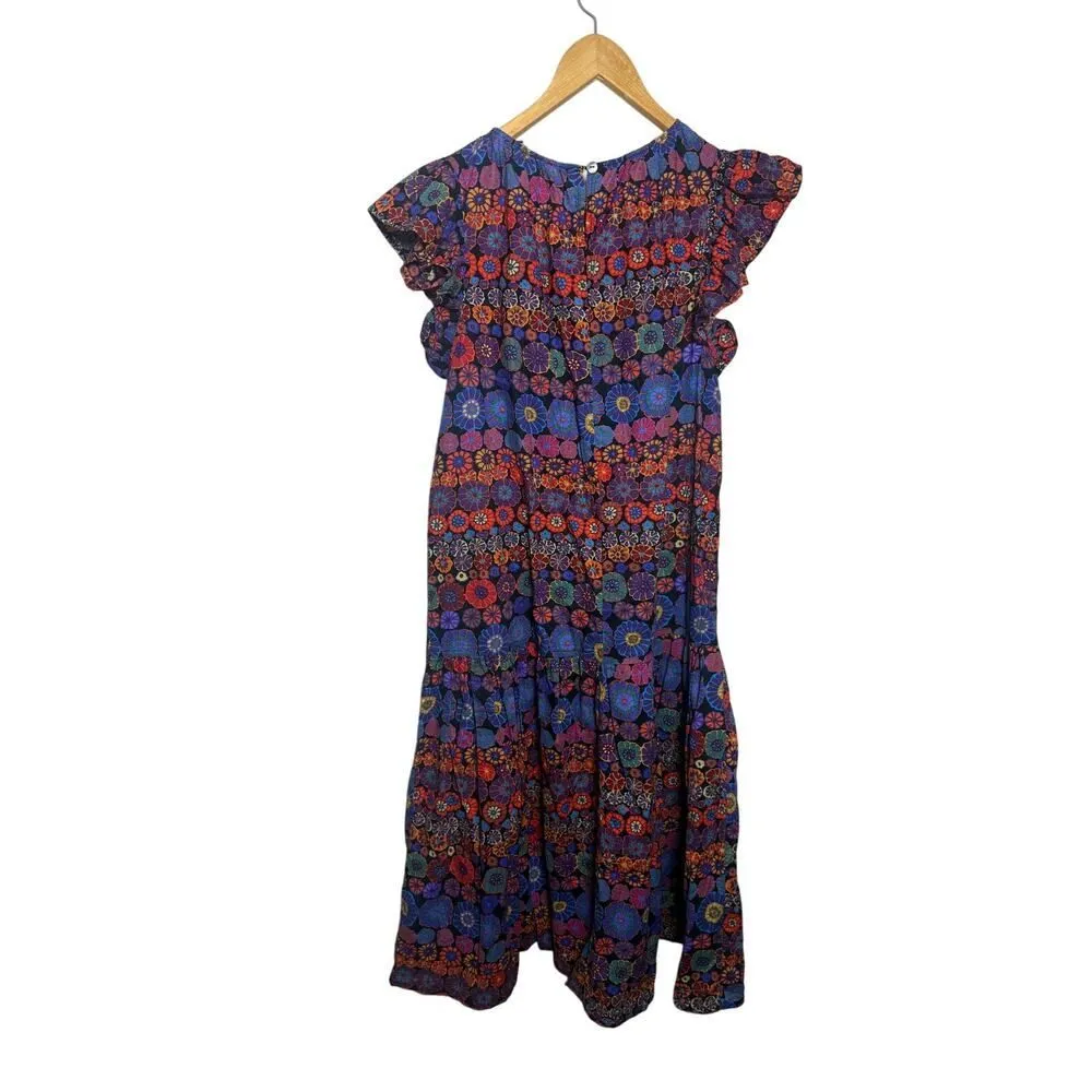 PINCH Floral Pintuck Mini Dress Sz. L Size L - Image 7