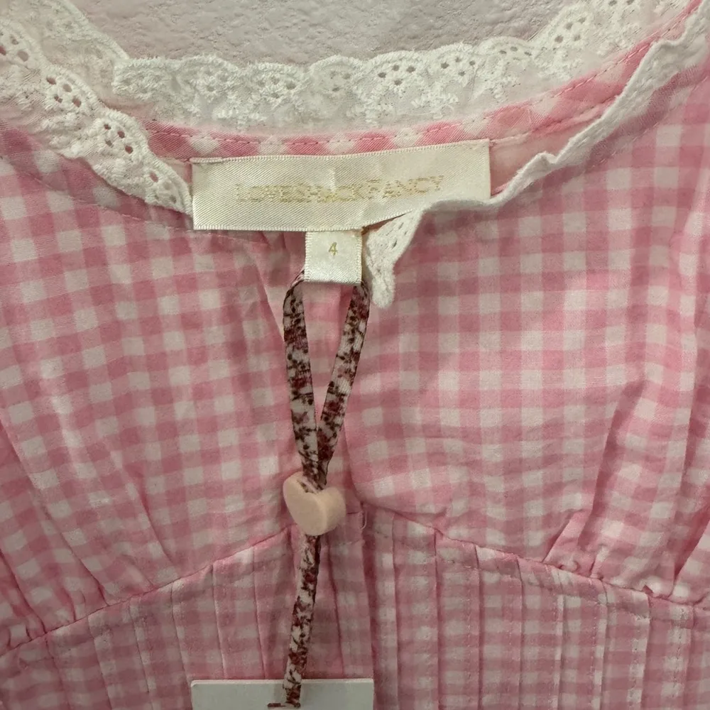 LOVESHACKFANCY CERRONE DRESS IN SUNKISSED ROSE - Image 3