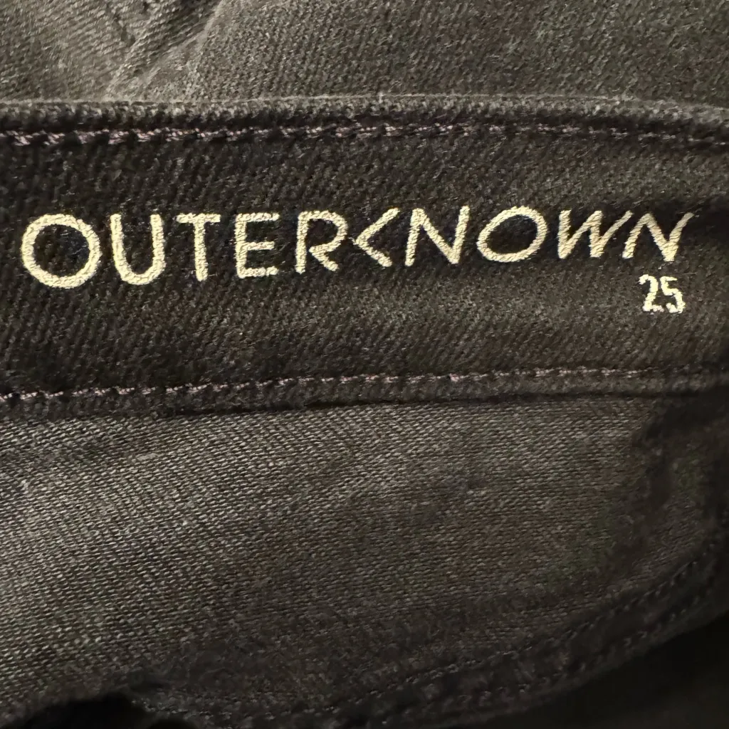 Outerknown S.E.A. Hudson Skinny High Rise Women’s Black Jeans Size 25 - Image 9