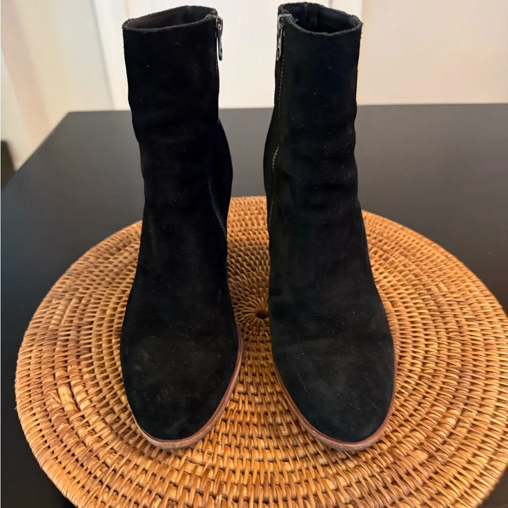 Kork Ease Black Suede Ankle Boots - Image 2