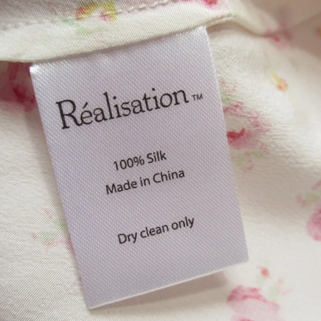 NWT Realisation Par Dharma in Baby Rose Silk Maxi Sun Dress M $300 - Image 5