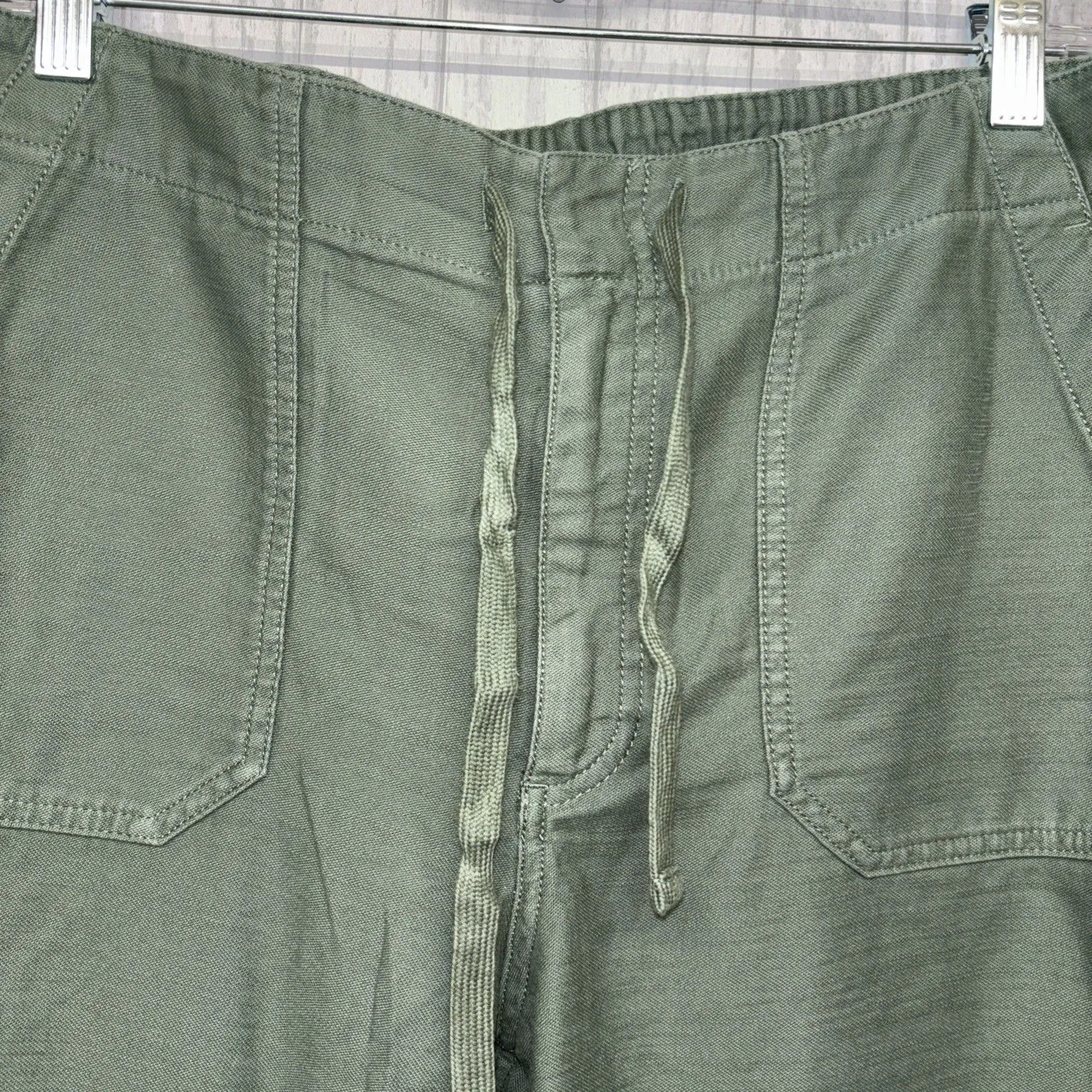 Womens Size M J.Crew Camp Pants Green EUC Size M - Image 2