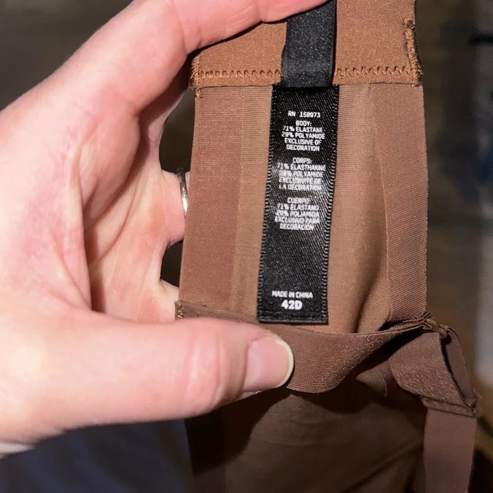 NWOT brown skims mesh bra - Image 5