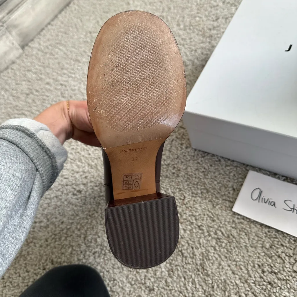 Jonak Paris Boots Brown Size 7 - Image 9