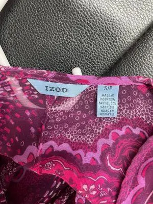 See Through Tie Front Blouse - Image 4