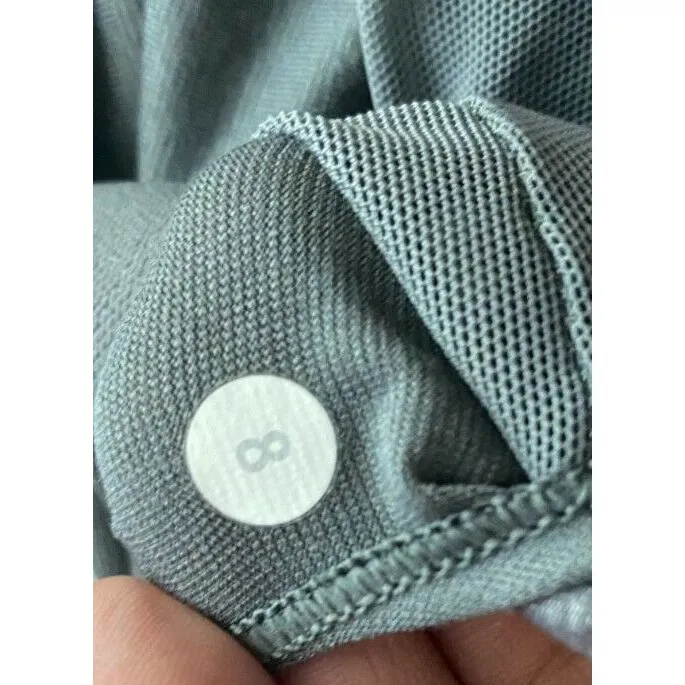 Lululemon Power Y Racerback Tank Top Womens Sz 8 Gray Athletic‎ Gym - Image 4