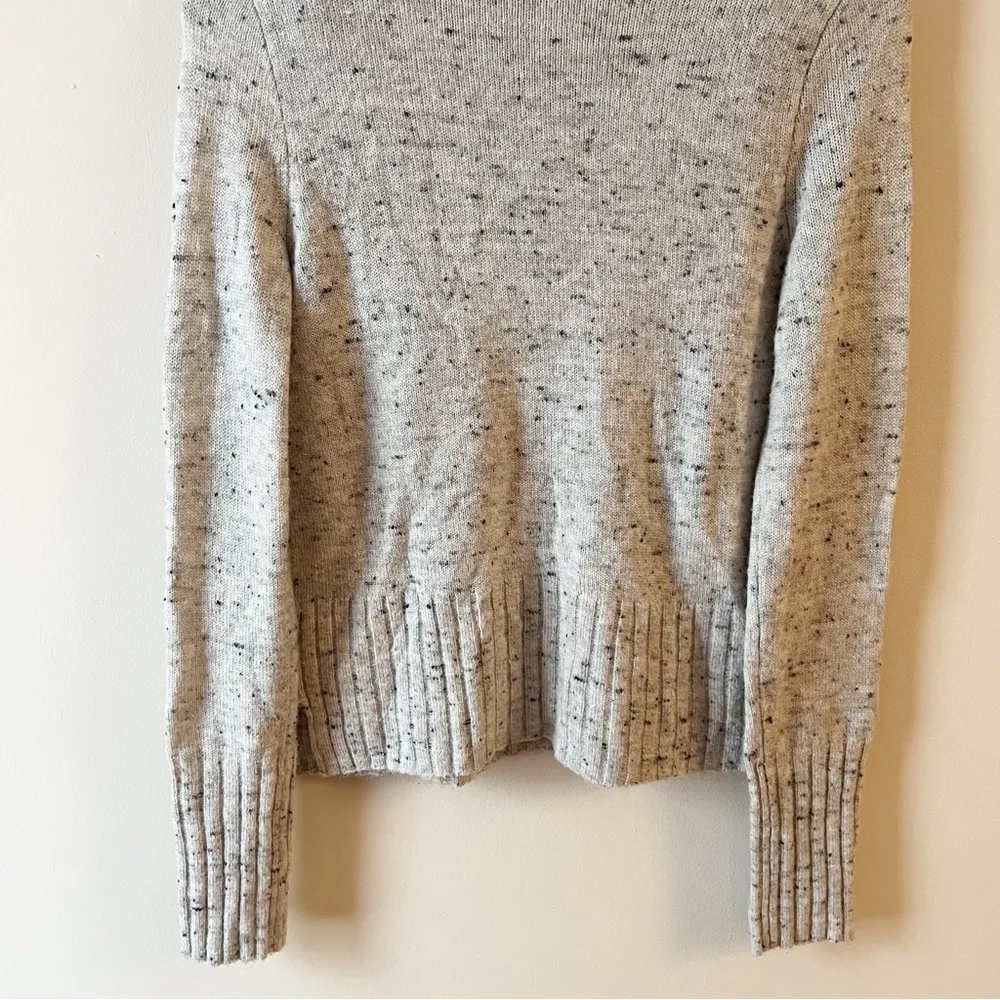 Madewell Donegal Inland Gray Coziest Yarn Turtleneck Sweater K5410 EUC Small - Image 9