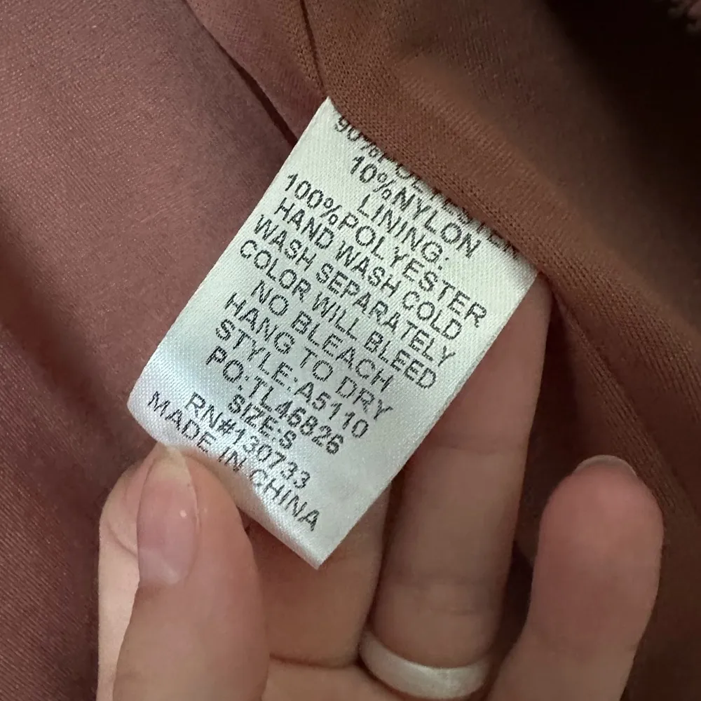 Umgee Mauve Pink Quilted Vest Classic Diamond Pattern - Image 6