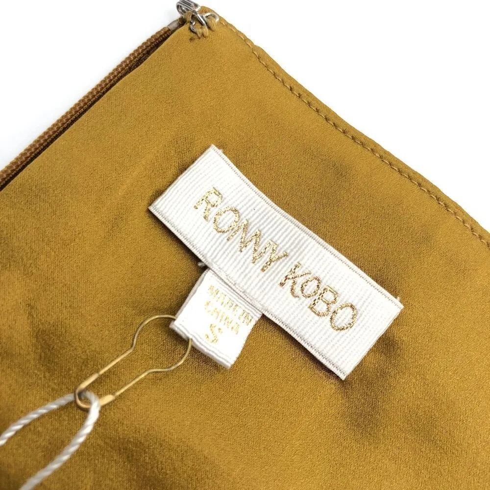 Ronny Kobo Leilani Top‎ in Brass Small Tan - Image 9