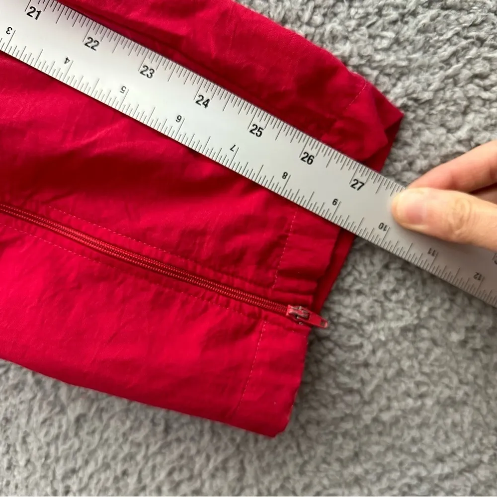 Mizuno High Rise Nylon Lined Track Pants 90s Y2K Retro‎ Streetwear Women S x 27 - Image 11