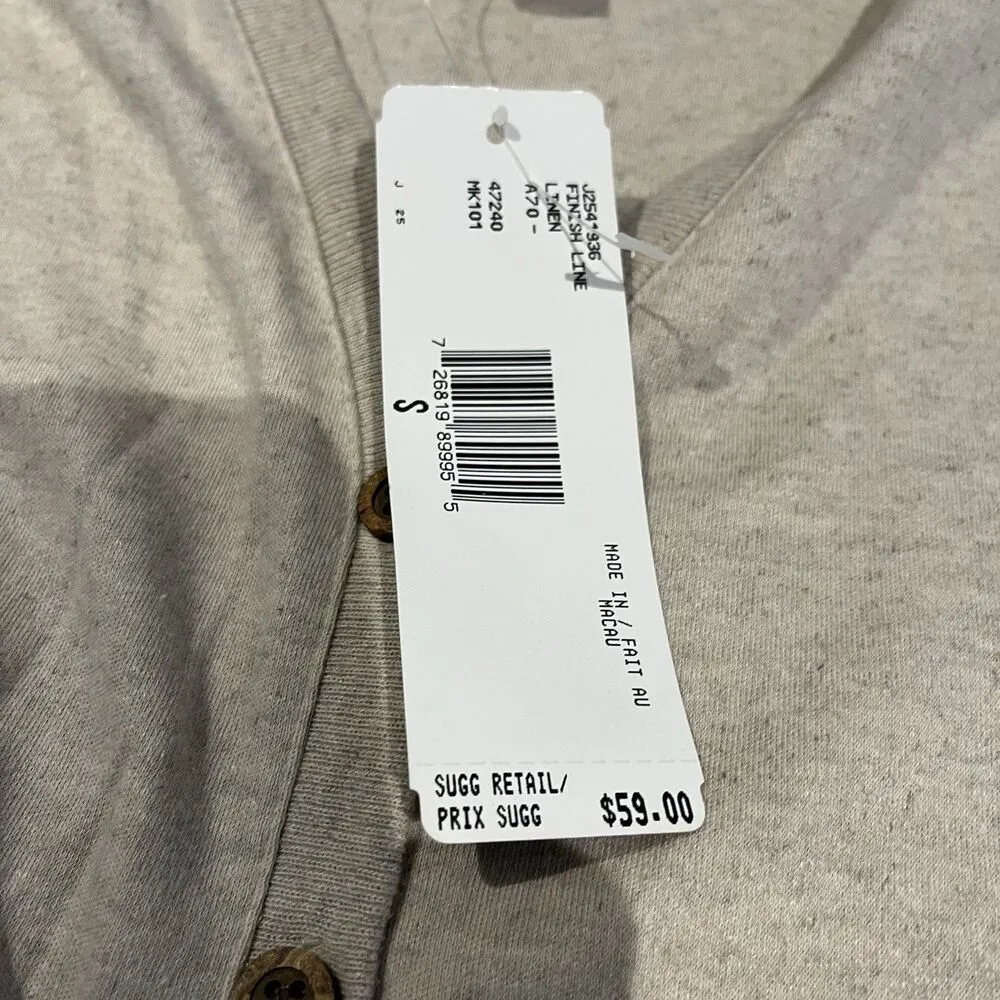 Jones New York Sport women's S button up sleeveless sweater vest nwt - Image 7