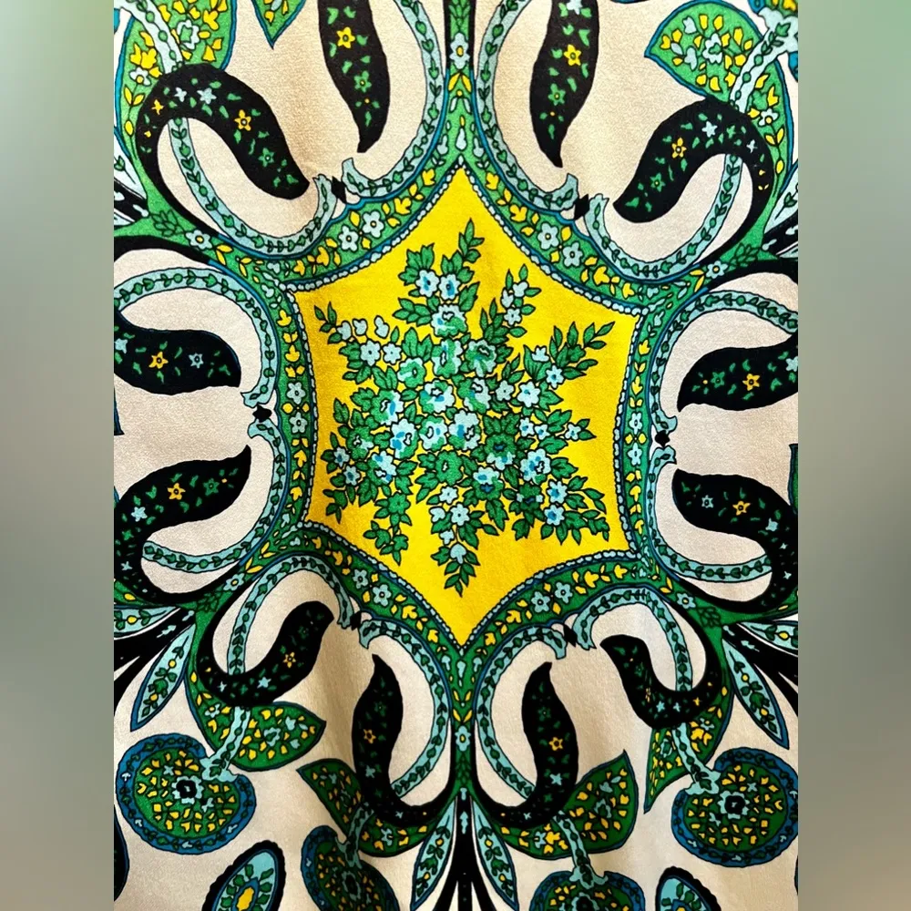 Alice & Trixie Floral Tunic Silk Dress, x-small - Image 6