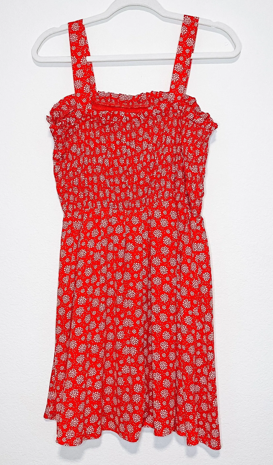 Red Printed Sundress - Image 6