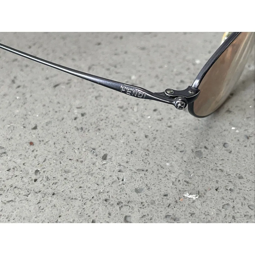 Fendi F513 Sapphire Eyeglasses Frames ONLY Womens Full Rim 49-18-140 - Image 12