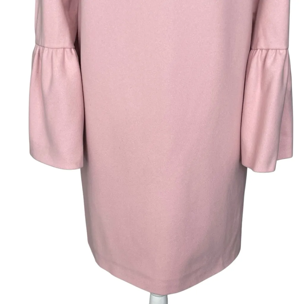 French Connection Virgin Wool Cashmere Flare Sleeves Pink Coat Women’s Size 4 - Image 7