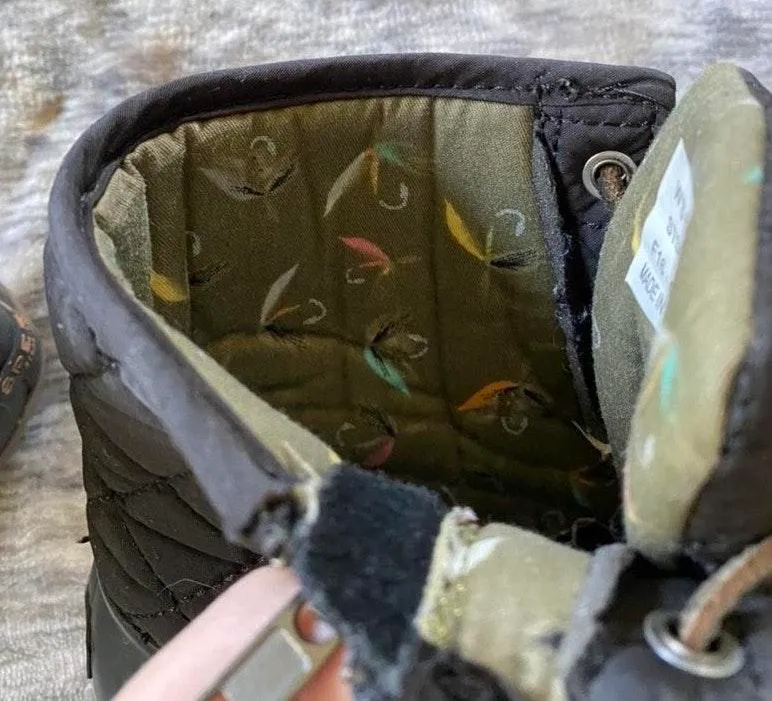 Sperry Black Quilted Duck Boot - Image 5