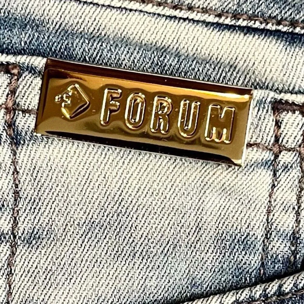 Forum Marisa Jeans Brasil Skinny Jeans 42 Blue - Image 7