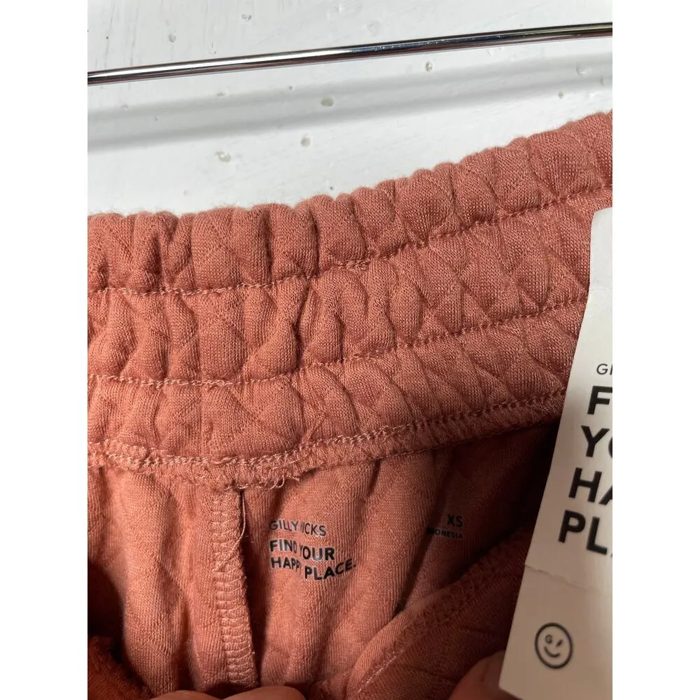 NEW Gilly Hicks Lounge Pants Quilted Joggers Womens Size XS - Image 4