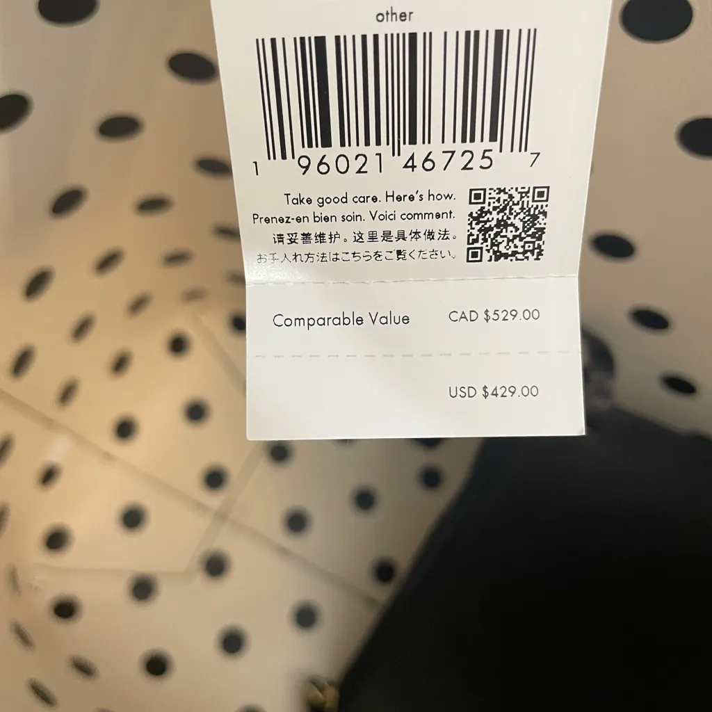 Kate Spade Black and Red Minnie Mouse Tote - Image 7