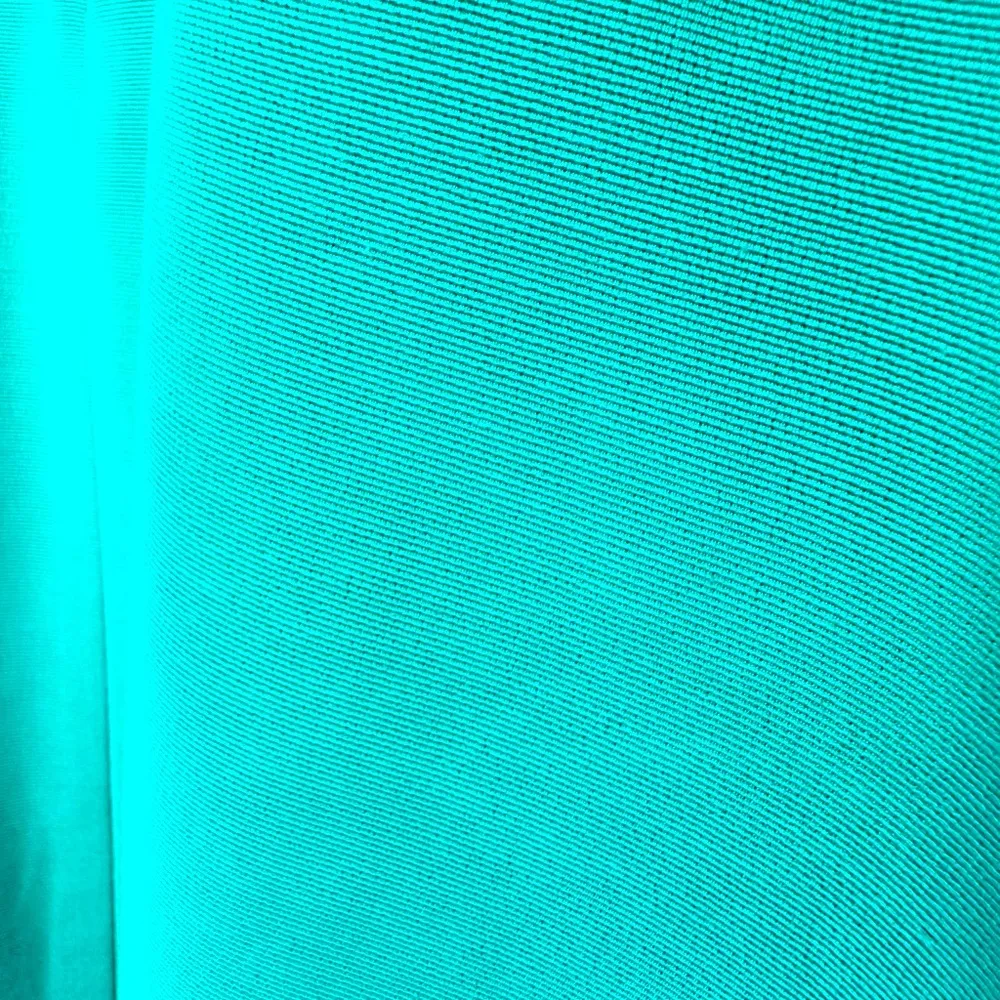 Shoshanna Textured Emerald Green Taffeta A-Line Cocktail Party Dress Size 8 - Image 8