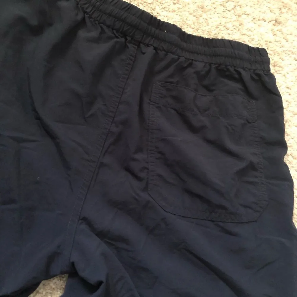 pull on active wear elastic waist drawstring shirt, size small - Image 8